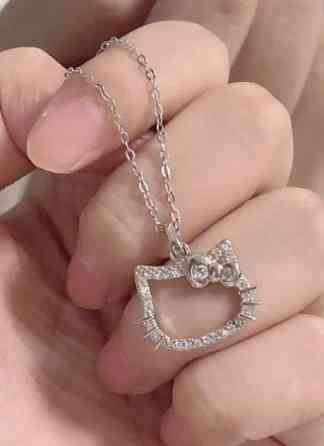 Бижутерия hello kitty 44 см серебристый Киев