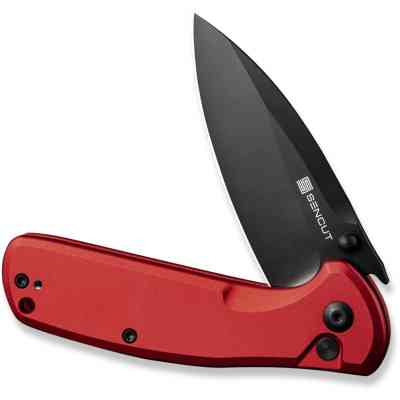 Нож Sencut ArcBlast, Red Aluminum, Darkwash (S22043B-4) Винница