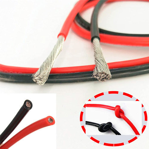 Провід силіконовий мідний 12AWG 600В 4.5 мм 100 м ізоляція червона термостійка Київ - фото 4