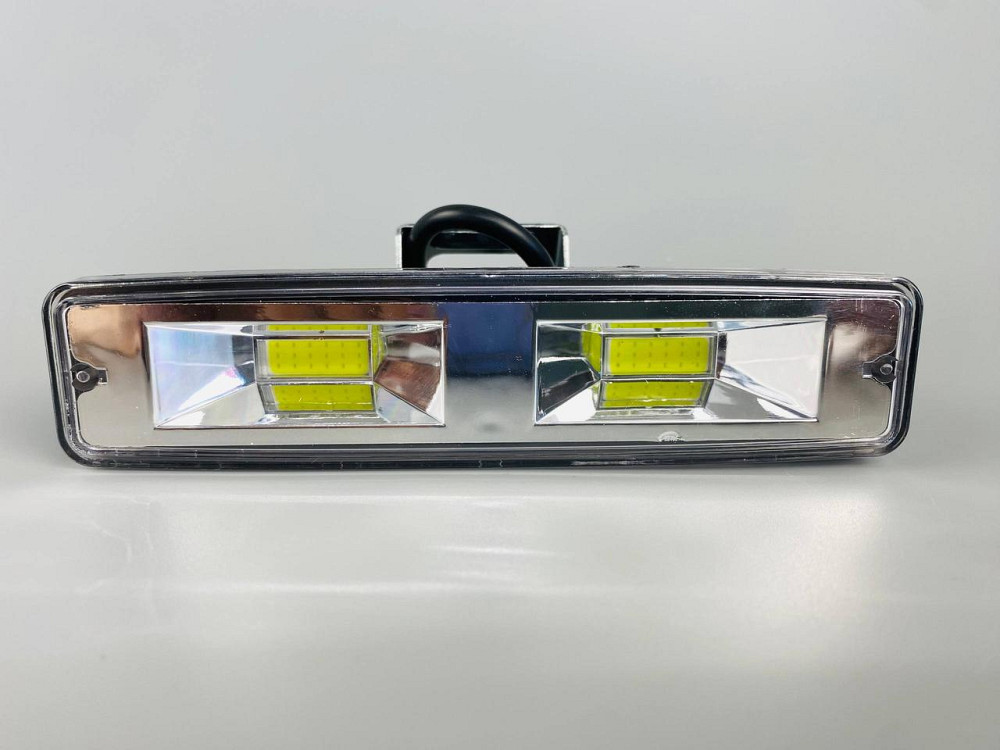 Фара LED прямокутна (chip COB) 48W 6000K (2 діода) (15см х 4см х 2.5 см) пластик Мукачево - фото 8