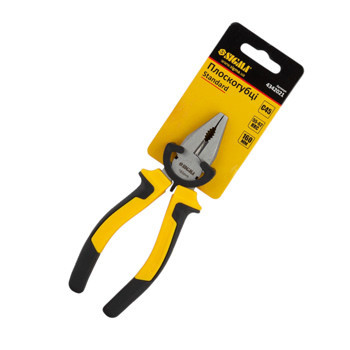 Плоскогубцы 160мм черно-желтые ручки с кусачками провода Мукачево - изображение 2