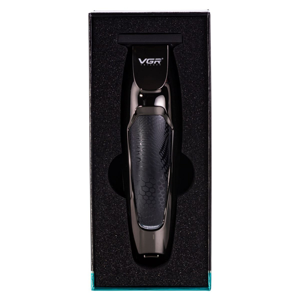 VGR Бездротова машинка для стрижки волосся Чорний VGR V-030 Коломия - фото 3