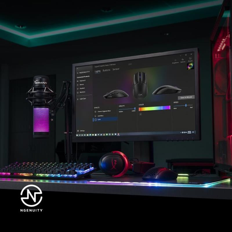 Миша бездротова HyperX Pulsefire Haste 2 WL Black (6N0B0AA) Чорний Харьков - изображение 20