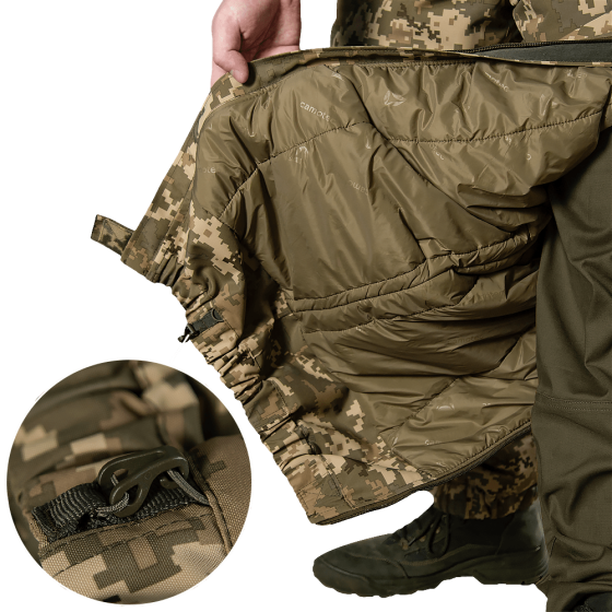 Зимові військові мембранні штани Defender 7 level (Піксель) 2XL Вінниця
