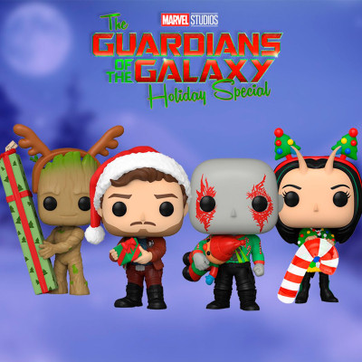 Фігурка для геймерів Funko Pop серії Вартові галактики: Holiday Special – Дракс (64330) Вінниця - фото 3