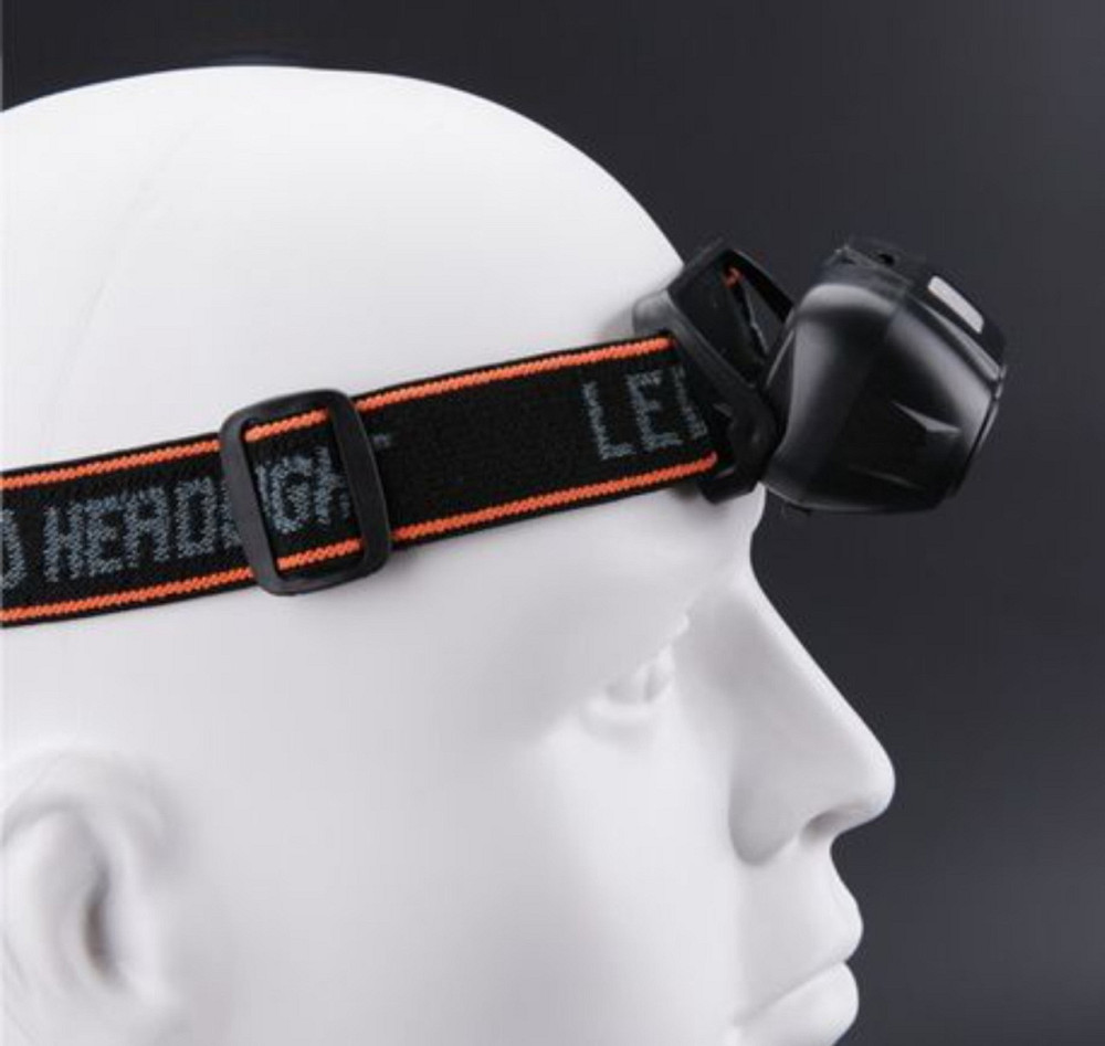 Фонарь на лоб красный аккумуляторный налобны Красный све режим SOS Одеса - фото 3