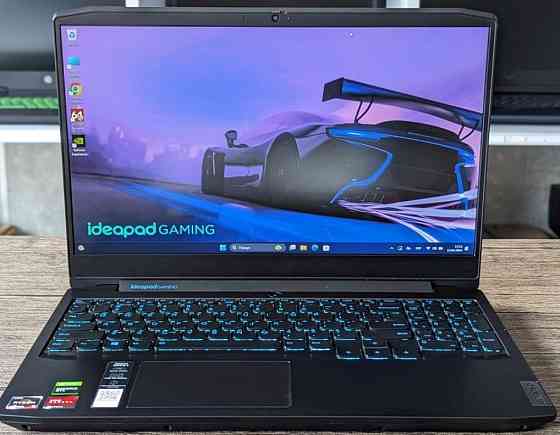 Ноутбук: Lenovo Gaming 3 / 120Hz. / Ryzen 5- 4600H / 16Gb. / 128 SSD / GTX 1650 Харьков
