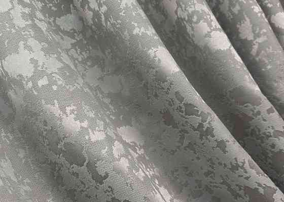 Комплект коротких штор VR-Textil Льон мармур Pavliani VO № 1714ш Сірий 130х170 см 2 шт (35-0340) Київ