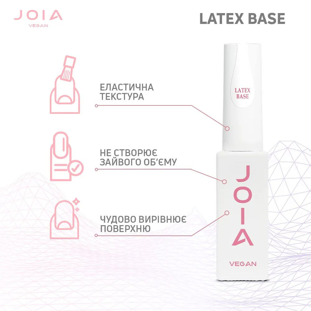 Каучуковая база Latex base прозрачная JOIA vegan 15 мл Киев - изображение 4
