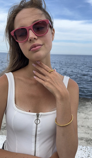Cartier кільце та браслет із зубчиками / Cartier комплект Одеса - фото 5