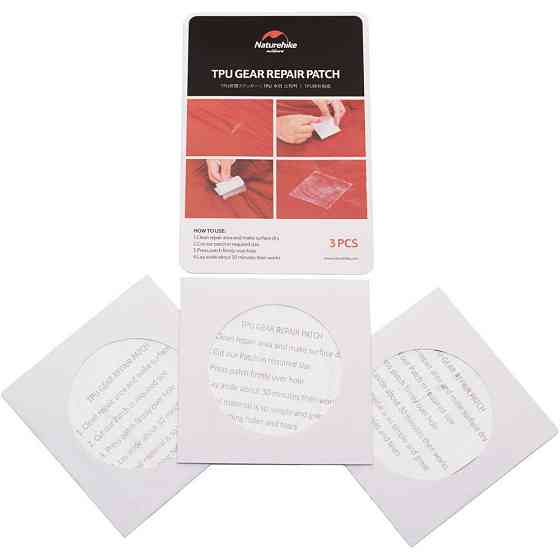 Набір латок Naturehike NH GR patch NH19PJ086, 3 шт 7*7см, прозорі Рівне