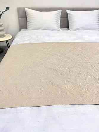 Ecotton Покривало Ecotton Pique 180х230 см натуральне молочний Natural в крафтовій подарунковій Коломия