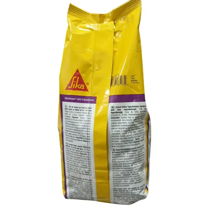 Затирка цементна для швів Sika Sikaceram-655 white білий 2 кг Киев - изображение 6