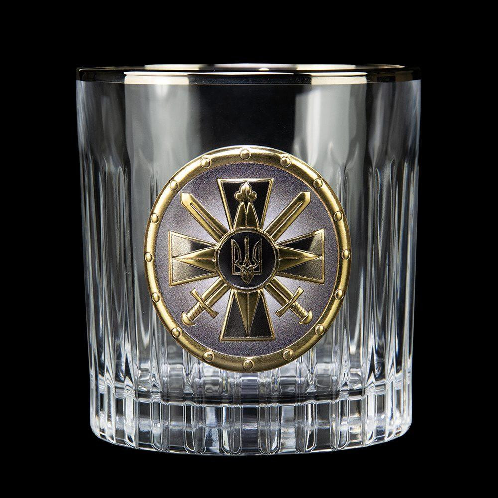 Набір для віскі "Розвідка ЗСУ" 5 предметів Boss Crystal, графін + 4 келиха Рівне - фото 3