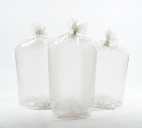 Мішки сірі 70 мікронів 65х100 см (50 шт.) Харків