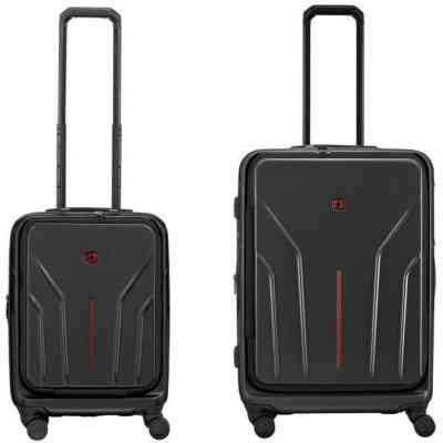 Набір валіз Wenger Amplix Hardside (S+M), чорні (653332) Вінниця