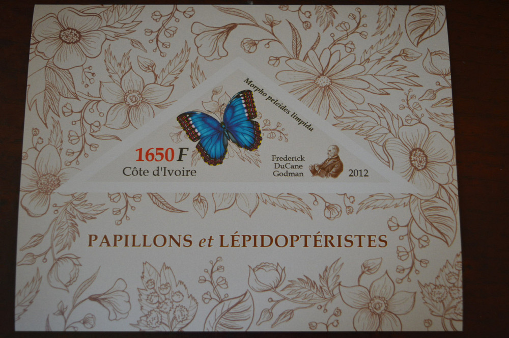 Кот-д'Івуар. Фауна. Личности. Блок. 2014 р. (А-34) Полтава - фото 1