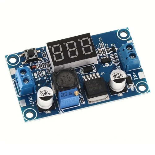 Понижающий преобразователь напряжения с вольтметром 4-40В Киев - изображение 4