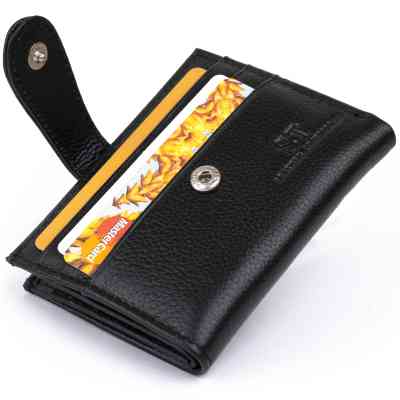 Гаманець ST Leather Чорний (19208) Вінниця