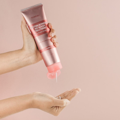 Кондиціонер для волосся Kundal Protein Bonding No Wash Treatment Leather Iris 130 мл (8809809429720) Вінниця - фото 2