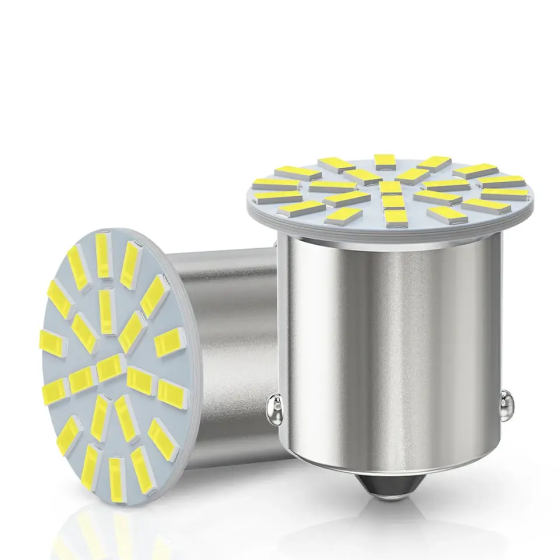 Комплект LED ламп 1156 BA15S, белый свет, 2 шт для авто Киев