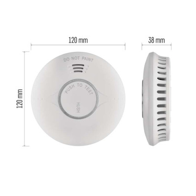 Датчик дыма EMOS P56500S ZigBee (P56500S) Винница - изображение 2