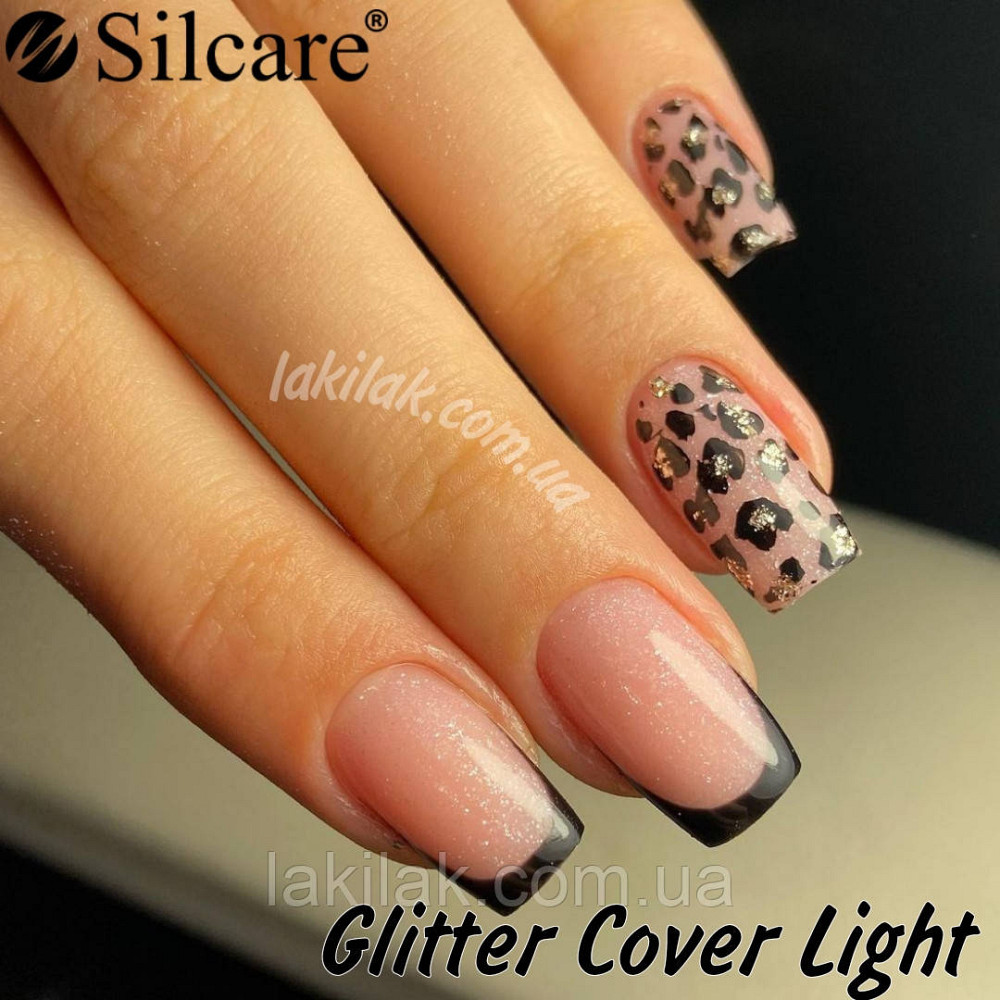 Гель для нарощення нігтів Польща Glitter Cover Light 50мл Херсон - фото 1