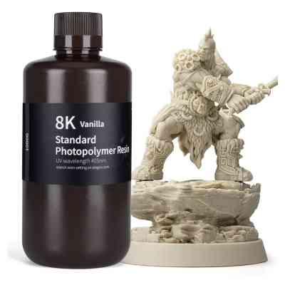 Фотополімерна смола ELEGOO Resin, Standard 8K 1кг, vanilla (50.103.0130) Вінниця