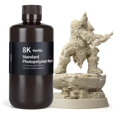 Фотополімерна смола ELEGOO Resin, Standard 8K 1кг, vanilla (50.103.0130) Вінниця - фото 1