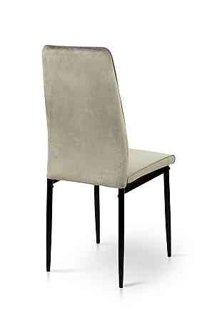 Стілець Річь, чорний/велюр сірий Київ