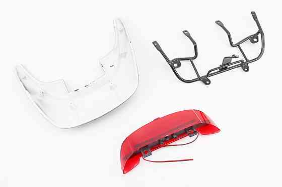 Honda DIO AF-28 пластик - "спойлер", КАРБОН +кріплення+ліхтар "спойлера" к-кт Киев