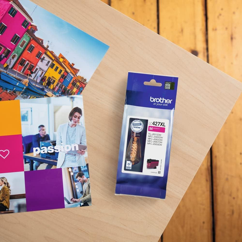 Картридж Brother LC-427XLM Magenta XL 5000 страниц оригинальный для MFC-J5955DW MFC-J6955DW MFC-J6957DW Киев - изображение 8