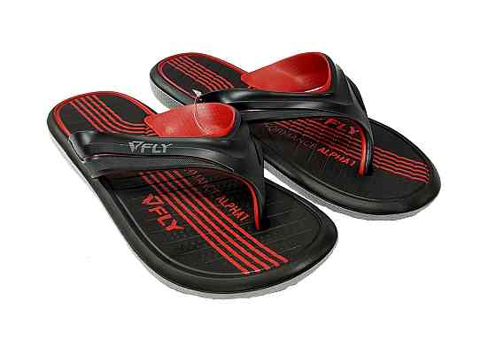 Шлепанцы мужские Fly Performanсe Alpfa Original влагостойкие облегченные черные с салатовым 41 Киев