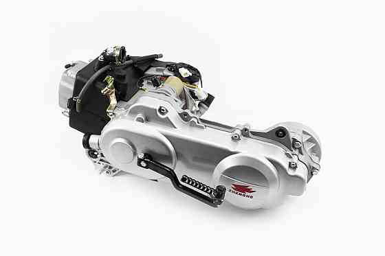 Двигун скутерний в зборі 4Т-80куб (довгий варіатор, довгий вал) Київ