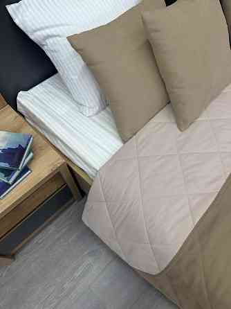 Покрывало стеганое Decorator Sparta Diamond ромб 240х260 см темно-бежевый (85-068) Киев