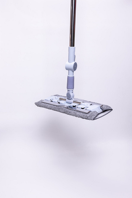 Універсальна плоска швабра для прибирання жовта Київ - фото 5