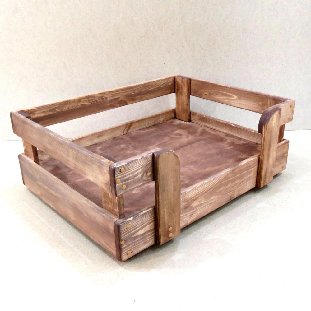 Лежак дерев'яний для собаки "Бонеллі 80х50" капучино Миколаїв - фото 6