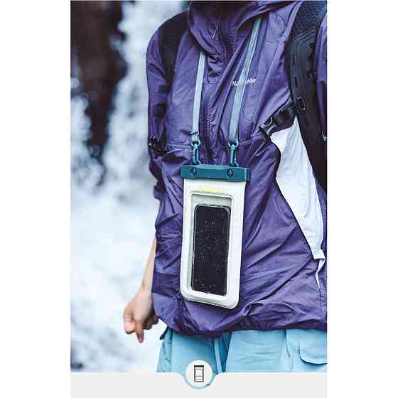 Водонепроникний чохол для телефону Naturehike CNK2300BS015, синій Київ