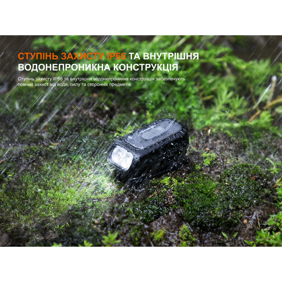 Ліхтар з кліпсою Fenix E04R, чорний Киев - изображение 18