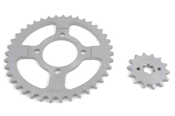 Зірки трансмісії (пара) мопед Дельта 428-14T + 428-39T Мукачево