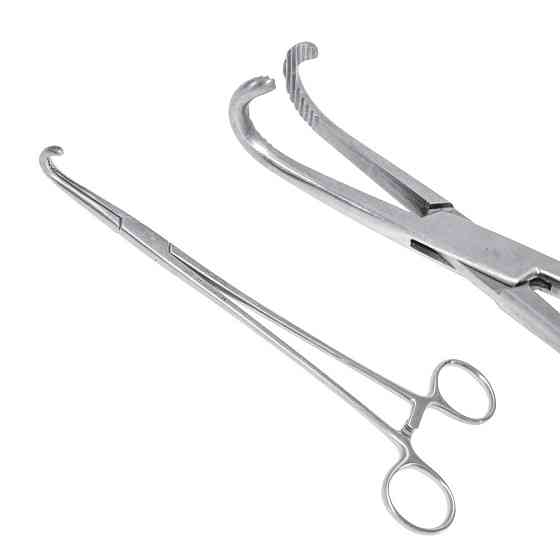 Затискач для жовчних протоків, 21 см, J-17-281 Дніпро