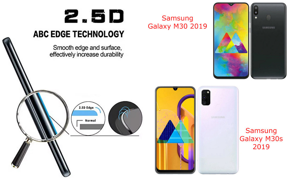 Захисне скло ArmorGlass для Samsung Galaxy M30 2019, Galaxy M30s 2019 – стійке до подряпин та ударів Київ - фото 2