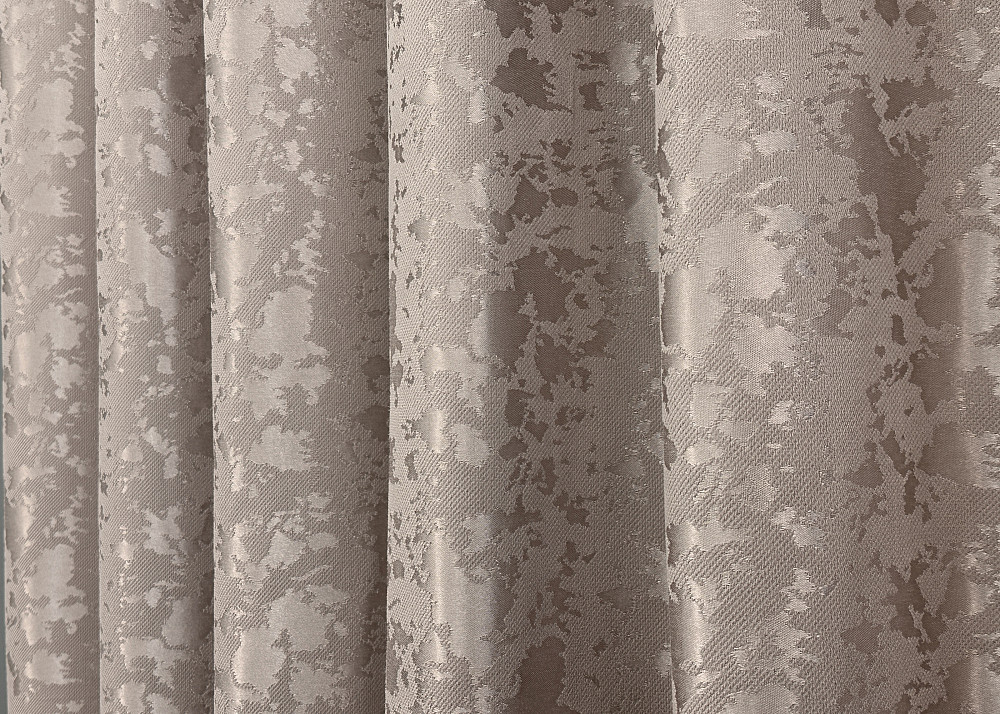 Комплект готових штор VR-Textil Льон мармур Pavliani VO № 1715ш світло-пудровий 150х275 см 2 шт (33-0615) Київ - фото 7