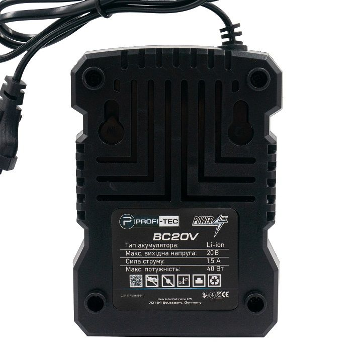 Потужний зарядний пристрій PROFI-TEC BC20V Київ - фото 6