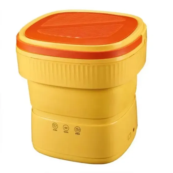 Складная портативная стиральная машина мини ведро 8л UKC XPB15-8 Коломия