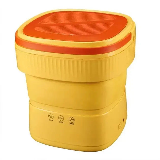 Складная портативная стиральная машина мини ведро 8л UKC XPB15-8 Коломия - фото 1