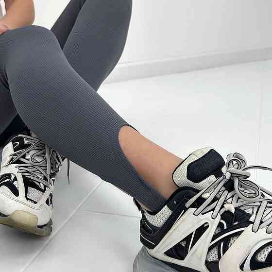 Трикотажные лосины рубчик со штрипками Toffee Киев