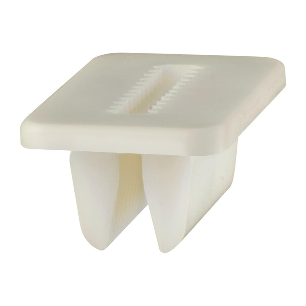 Втулки, вставки, Втулка з прямокутним капелюшком Без ущільнювальної прокладки, Бежевий, Пластик, Розміри (мм): Київ - фото 1