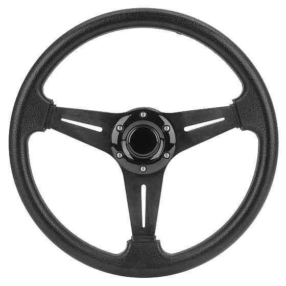 Кермове колесо 13.5 алюміній чорне ААА Тайвань Київ