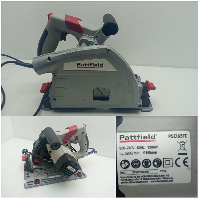 Пила циркулярна Pattfield PSC165TC (Б клас) Луцк - изображение 1